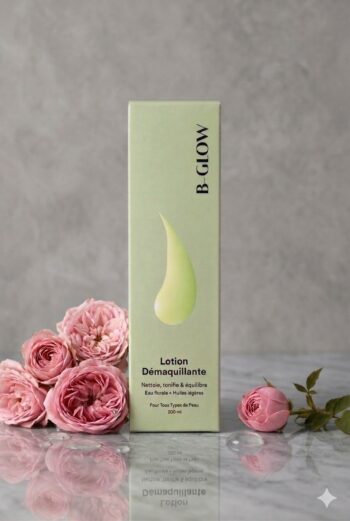 Lotion Biphasée Démaquillante Précieuse – Eau de Rose