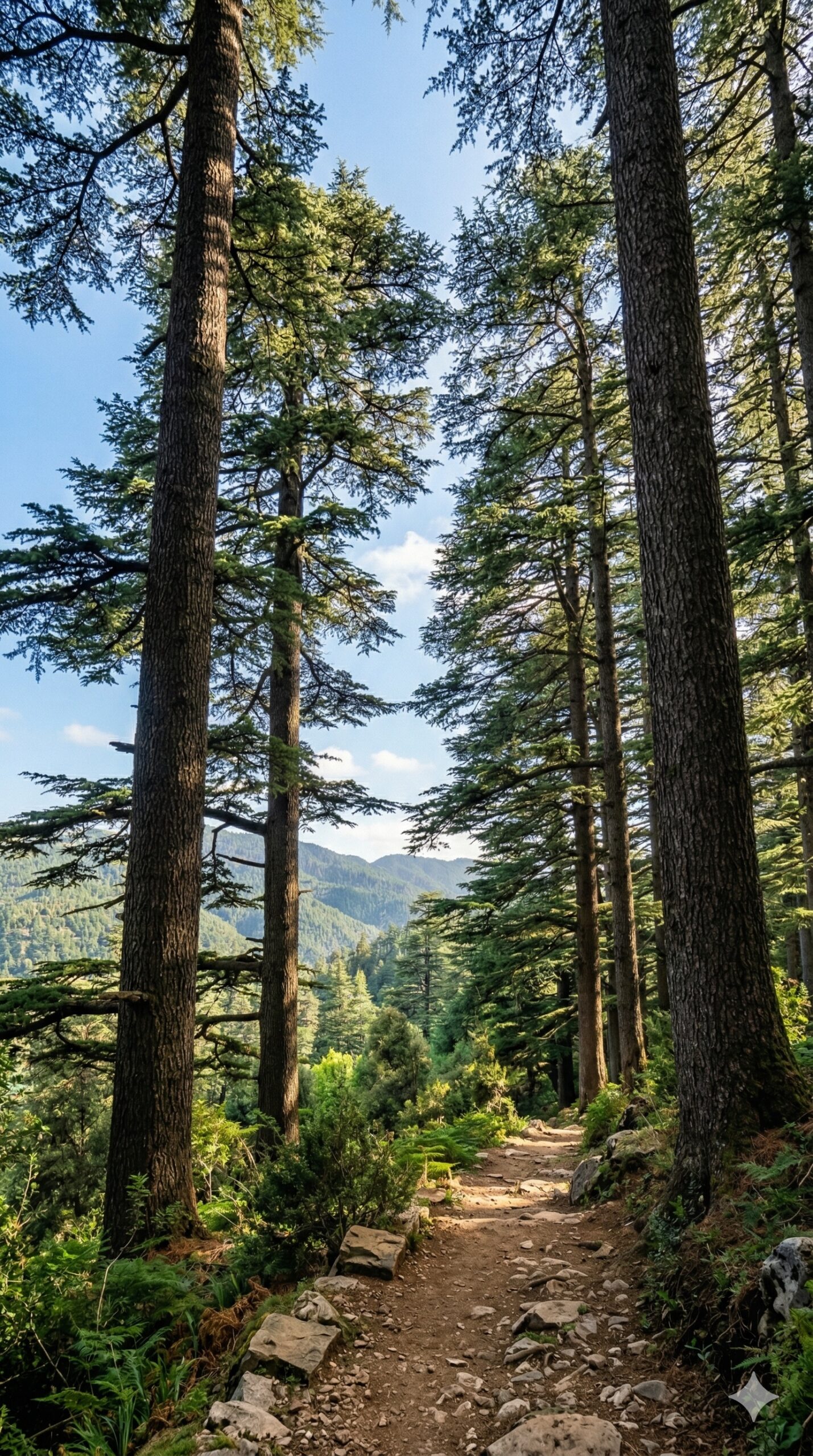 Forêt naturelle évoquant l'héritage végétal B-Glow
